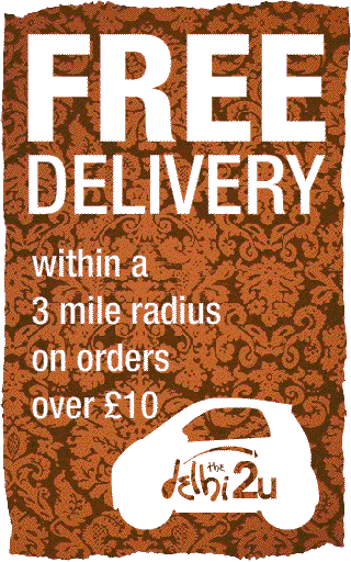 Free delivery on orders over £10 in a 10 mile radius, and 10% discount on collections
